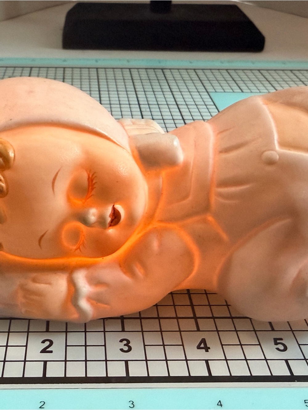Vintage Style Sleeping Doll Night Light